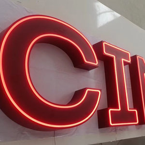 Tùy chỉnh 3D Neon dấu hiệu cá nhân logo & Tên doanh nghiệp hiển thị <span class=keywords><strong>LED</strong></span> Plug-in không thấm nước IPX4 cho các cửa hàng thanh trong nhà/ngoài trời sử dụng - Product Image 2