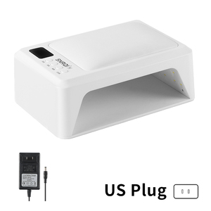 Secador de lámpara de uñas UV profesional de 72W con 60 cuentas LED Sensor automático y 4 temporizadores Enchufe DE LA UE Diseño de metal de plástico de alta potencia - Product Image 2
