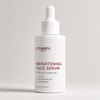 Sérum Éclaircissant Visage Marque Blanche 5% TXA 15% Niacinamide Glutathion OEM ODM Essence Correctrice Taches Brunes Soin de la Peau 30ml