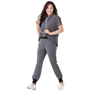 Uniformes Quirúrgicos para Mujer, Conjunto de Uniforme Médico, Ropa de Trabajo para Enfermeras y Salones de Belleza, Uniformes Clínicos, Pantalones <span class=keywords><strong>Jogger</strong></span> - Product Image 6