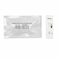 CPV-Antigen-Schnelltest-Kit für Hunde Schnelle und Bequeme Veterinärdiagnostik-Lösung für Canine Parvovirus