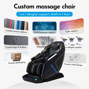 Factory Direct Selling Home Cheap <b>Zero</b> <b>Gravity</b> 4D Foot <b>Chair</b> With Acupressure and Kneading - Product Image 3