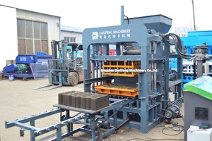 QT4-15 <span class=keywords><strong>Hourdis</strong></span> Machine à blocs de pavage solide Habiterra Machine de fabrication de briques creuses en béton de ciment de construction à emboîtement au Ghana - Product Image 4