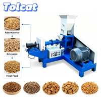 Équipement de traitement des légumineuses à haute efficacité pour l'alimentation animale, machine à souffler le maïs et le soja, extrudeuse de soja