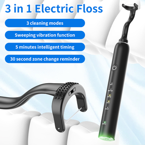 Hydropulseur <span class=keywords><strong>dentaire</strong></span> électrique sans fil personnalisable, portable <span class=keywords><strong>et</strong></span> étanche pour le nettoyage des dents - Product Image 3
