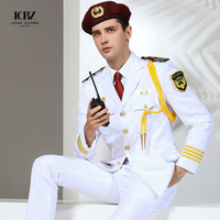 Uniformes de Guardia de Seguridad de Diseño Personalizado, Camisas y Overoles de Manga Larga, Poliéster/Algodón, Unisex, Color y Logotipo Personalizables