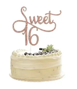 Happy10-pastel de cumpleaños de 30 años, accesorios para hornear, fiesta, Comercio Exterior
