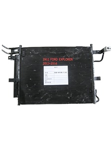 Condensador de Aire Acondicionado OEM BB5Z19712A, Repuesto Nuevo para FORD RAPTOR F-150 EXPLORER 13-16, Garantía de 12 Meses - Product Image 1