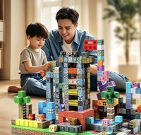 CBTOYS Cubes Magnétiques Style Boîte à Sable 2.0CM Blocs de Construction Éducatifs STEM Certifiés Usine Achat en Gros
