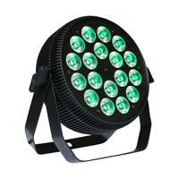 Éclairage de scène haute performance portable professionnel ultra-mince 18x10W LED Par Light pour les lieux d'événements de l'usine Spot sale