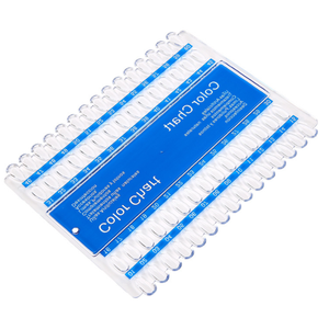 Présentoir professionnel de 60 échantillons de couleurs d'ongles en ABS pour salon, carte d'échantillons de vernis gel pour la pratique de la peinture - Product Image 1