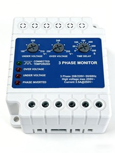 高品質の直接供給、源工場から、三相電圧保護装置、208/220V、50/60Hz - Product Image 1