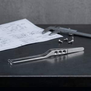 Pinzas de agarre para tumores Yasargil Premium de acero inoxidable, tipo bayoneta, 22 cm, instrumentos neuroquirúrgicos, mandíbulas de copa de 3.5 mm, reutilizables, manuales - Product Image 3