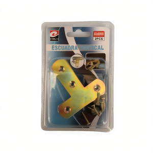 MNJ T-Shaped Angle Iron 60x60mm Vertical Bracket 2Pcs - Product Image 2