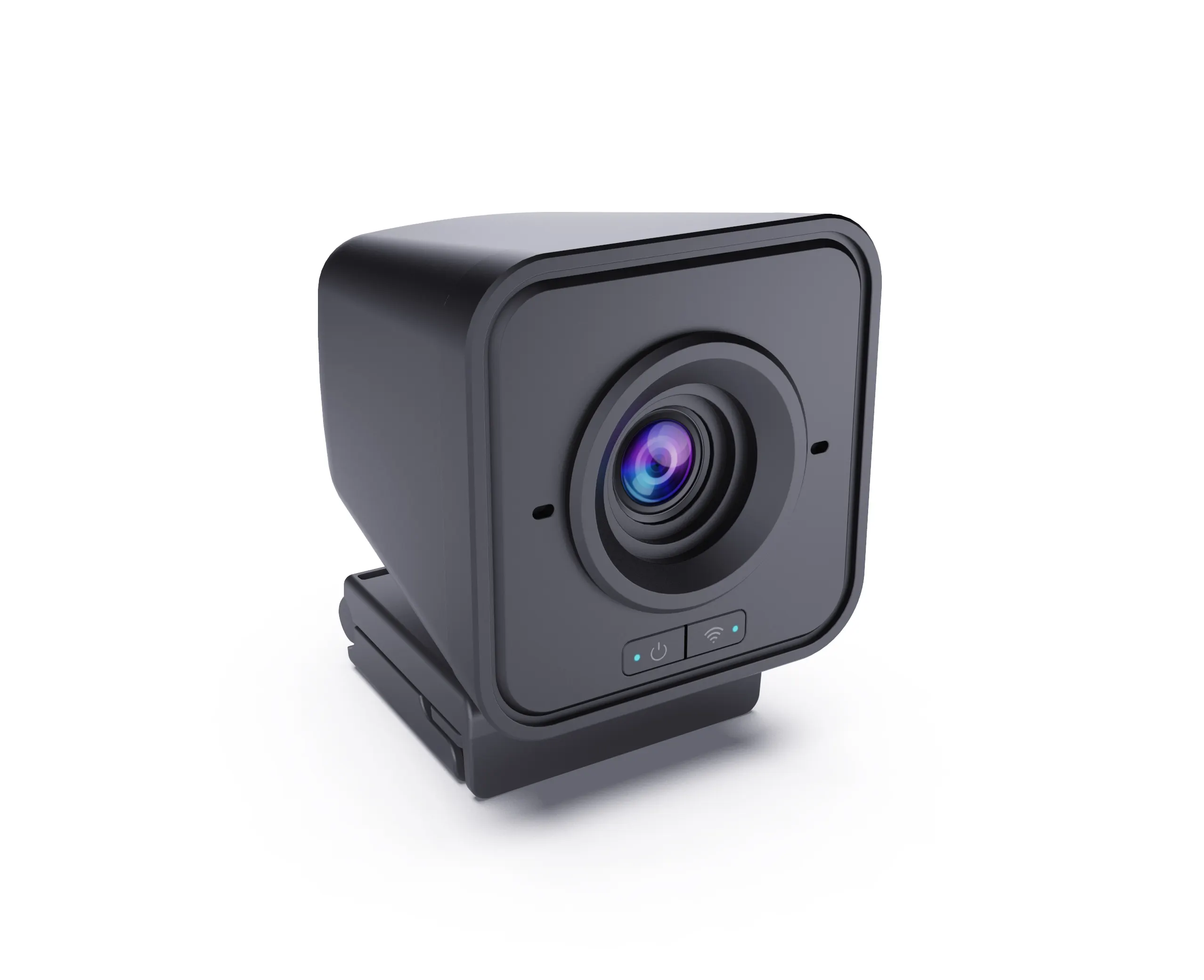 Webcam sem fio full hd 1080p, câmera para laptop, usb, 2.4g