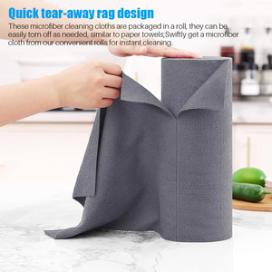 Panni in Microfibra Riutilizzabili Rotoli di Panni per Pulizia in Microfibra Staccabili - Product Image 3