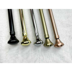 All'ingrosso 12 set Per scatola telescopica 160-300cm aste Per tende in oro senza anelli 5m e 6m lunghezze Per uso soggiorno - Product Image 1