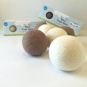 Boules de séchage Taixiang 100% <span class=keywords><strong>laine</strong></span> écologiques XL (couleurs gris/blanc) pour usage domestique - Product Image 4