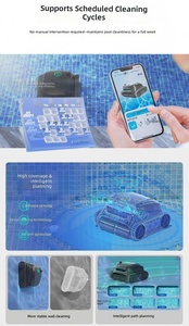 <span class=keywords><strong>Robot</strong></span> nettoyeur de <span class=keywords><strong>piscine</strong></span> automatique sans fil, aspirateur intelligent sous-marin pour la nettoyage des murs et des fonds de <span class=keywords><strong>piscine</strong></span> - Product Image 5