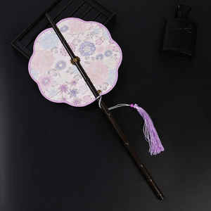 Ventaglio in Plastica Stile Cinese Fatingna con Motivi Traforati, Ventaglio Pieghevole Stile Antico <span class=keywords><strong>per</strong></span> Donna, Ventaglio Rettangolare Classico Mini <span class=keywords><strong>per</strong></span> Hanfu e Qipao - Product Image 5