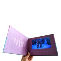 Brochure vidéo numérique avec écran LCD de 7 pouces