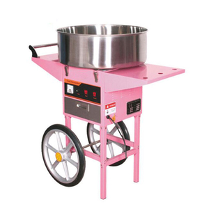 XEOLEO <span class=keywords><strong>Machine</strong></span> à <span class=keywords><strong>barbe</strong></span> à <span class=keywords><strong>papa</strong></span> commerciale en acier inoxydable avec chariot Distributeur automatique de <span class=keywords><strong>barbe</strong></span> à <span class=keywords><strong>papa</strong></span> électrique automatique - Product Image 1