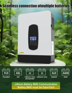 Convertisseur solaire hors réseau SP Series <span class=keywords><strong>2200VA</strong></span> 1800W à onde sinusoïdale pure avec connectivité Wi-Fi - Product Image 2