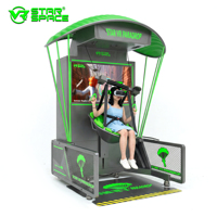 Máquina de Paracaidismo VR para Parques Temáticos, Simulador de Vuelo Interactivo, Equipo de Entretenimiento VR de Tamaño Reducido para Centros de Juego