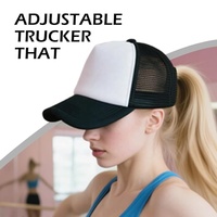 Gorra Trucker Personalizada al por Mayor con Logotipo, Gorra de Béisbol Ligera de Malla Completa de Dos Tonos para Exteriores