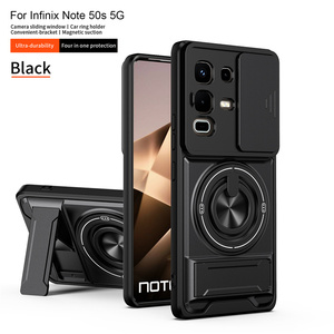 Funda Protectora para Teléfono con Soporte para Auto y Lente Deslizante de <span class=keywords><strong>Alta</strong></span> <span class=keywords><strong>Gama</strong></span> Lichicase para Infinix GT 30 Pro Note 40 Pro, Personalizada - Product Image 5