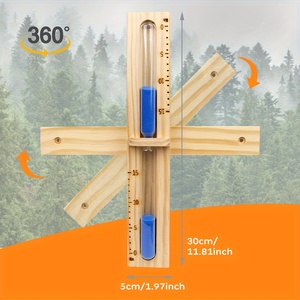 Modern Sundance Wooden Rotating 15-Minute Sand <strong>Timer</strong> for Bathroom Sweat Vapour-Gift Decoration - Product Image 2