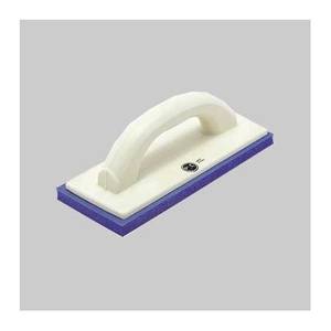 Pavan '877/1-E 'Paleta de espuma de goma azul 215x135 15 mm de espesor Esponja de hoja de acero inoxidable y paleta de esquina dura de Material PU - Product Image 2