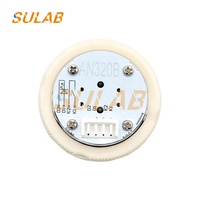 Offres Spéciales rond en acier inoxydable ascenseur bouton poussoir AN320B ascenseur bouton d'appel avec braille