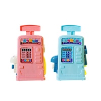 Nouvel ensemble promotionnel Tengrui : gonfleur de station-service en plastique multicolore avec 5 ballons et jouets de dessin animé pour enfants