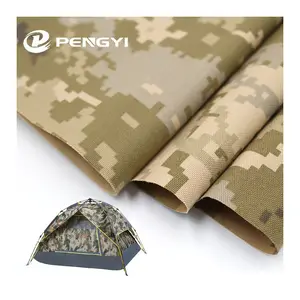 Good Price nylon 500d pu coated Ukrainian camouflage canvas fabric waterproof