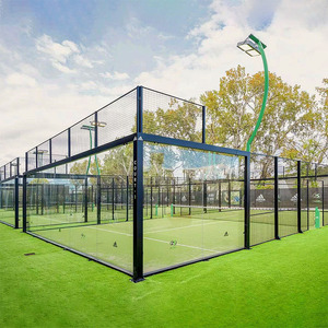 A basso costo installare erba artificiale campo da tennis panoram paddle court sport mondo <span class=keywords><strong>padel</strong></span> campo da tennis con tetto - Product Image 5