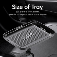 Soporte Multifuncional 3 en 1 para Teléfono de Coche, de Plástico, con Altura Ajustable, Base Expandible y Bandeja para Vasos, Kit Interior SHUNWEI
