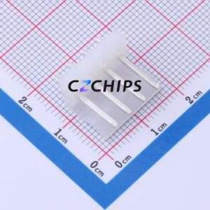 HDGC3961WV-4P-2 Wire-to-Board Pin Header Bent Lead Through Hole,P=3.96mm Connector 1x4P 3.96mm Through Hole 4P - Product Image 1