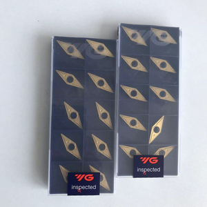 Herramienta de Torneado de Carburo de Tungsteno YG801, Insertos VCMT160404-UG para Torno CNC con Recubrimiento PCD y Corte Eficaz - Product Image 6