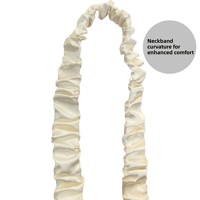Gantungan Kunci Lanyard Scrunchie Satin Poliester Ramah Lingkungan Buatan Tangan, Modis, Promosi, Custom Metalik Holografik Warna-warni