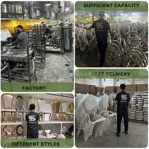 Wholesale SMOOTHSilver White Stainless Steel <b>Chair</b> for <b>Outdoor</b> Durable Restaurant Hotel Wedding Event Banquet Furniture - Product Image 3