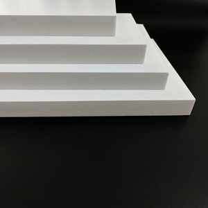 Durable Anti-Termite PVC WPC <b>Foam</b> Board Sheet 0.6 G/cm3 Density 18mm <b>Thickness</b> White Color for Indoor Kitchen Cabinets Furniture - Product Image 1