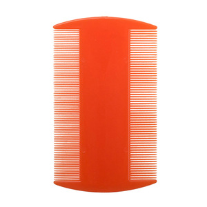 カスタムロゴ入り両面ノミ・シラミ取り櫛 高強度歯 耐久性プラスチック ペットグルーミング 毛取り櫛 猫犬用毛切り - Product Image 5