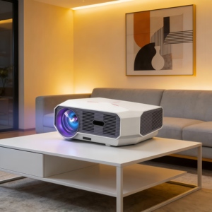 <span class=keywords><strong>Projecteur</strong></span> LED intelligent Android portable <span class=keywords><strong>professionnel</strong></span> de haute qualité A4300 1280x720P 5000 lumens - Product Image 1