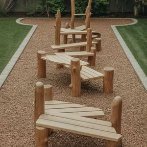 <span class=keywords><strong>Parcours</strong></span> d'obstacles en bois naturel pour tout-petits, certifié CE, durable, de la marque Moetry Montessori Reggio School - Product Image 2