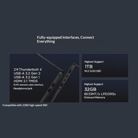 Portátil Lenovo ThinkPad E14 AI para Negocios y Estudiantes, Ligero, Intel Core Ultra 5 228V 16G/32GRAM  512GSSD/1TBSSD