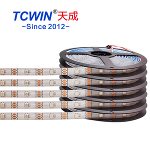 Tcwin <span class=keywords><strong>RGB</strong></span> LED dải ánh sáng Giấc Mơ SMD 5050 cho TV trang trí IP20 linh hoạt 5M tự động ROHS chứng nhận DC <span class=keywords><strong>12V</strong></span>/5V cho vườn Epistar - Product Image 3