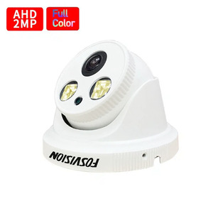 Fosvision AHD 1080p máy ảnh đầy đủ màu sắc tầm nhìn ban đêm an ninh 2MP Dome <span class=keywords><strong>Fisheye</strong></span> CCTV máy ảnh - Product Image 1