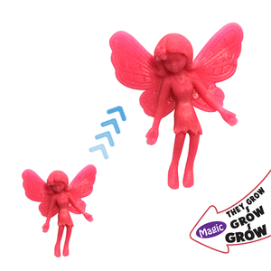 3-Style Glow-in-the-Dark Water-Expandable Flower <b>Fairy</b> <b>Toy</b> Soft Figurine Set for Children Home Bath Play Night Decoration Gift - Product Image 1