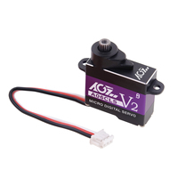Servo numérique micro haute vitesse 20T 0,052 seconde 3KG avec boîtier métallique HV A06CLS V2 pour mini voiture et avion